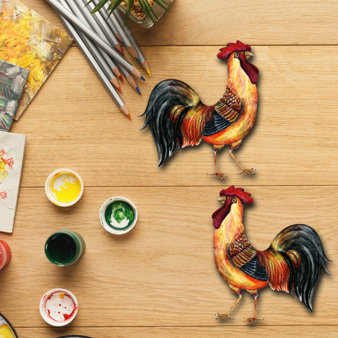 Rooster (5.25" x 5.5")