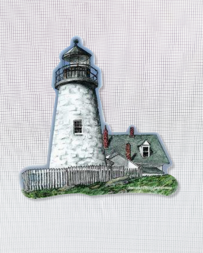 Pemaquid Light (6.25" x 6")