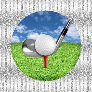 Golf (5.75" x 5.75")