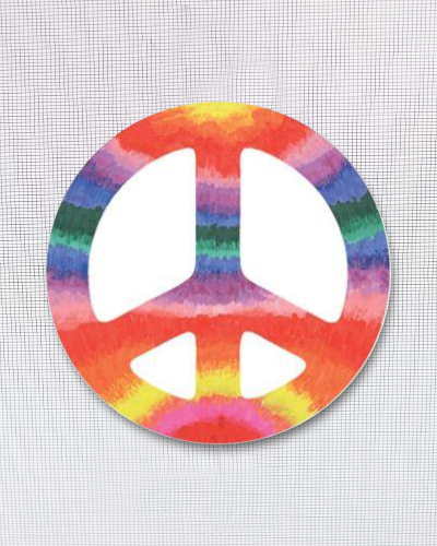 Tye Dye Peace Sign
