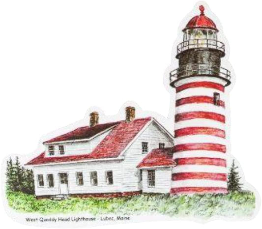 West Quaddy Lighthouse (5.25" x 4.25")